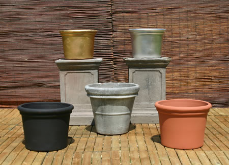 Assorted Painted Pots