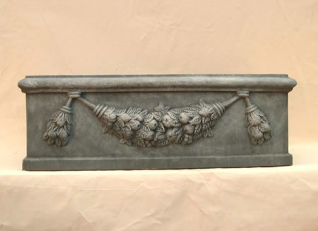 Large Trough With Relief